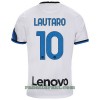 Inter Milan Lautaro Martinez 10 Borte 2021-22 - Herre Fotballdrakt